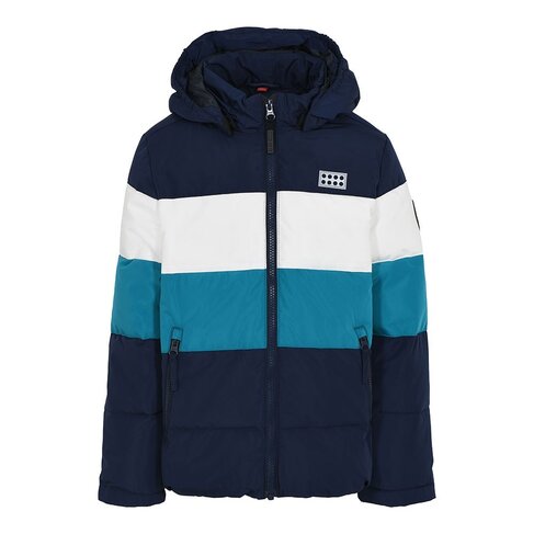 Lego Wear Jipe 705 Jacket Blue/White Multi (Size 6)