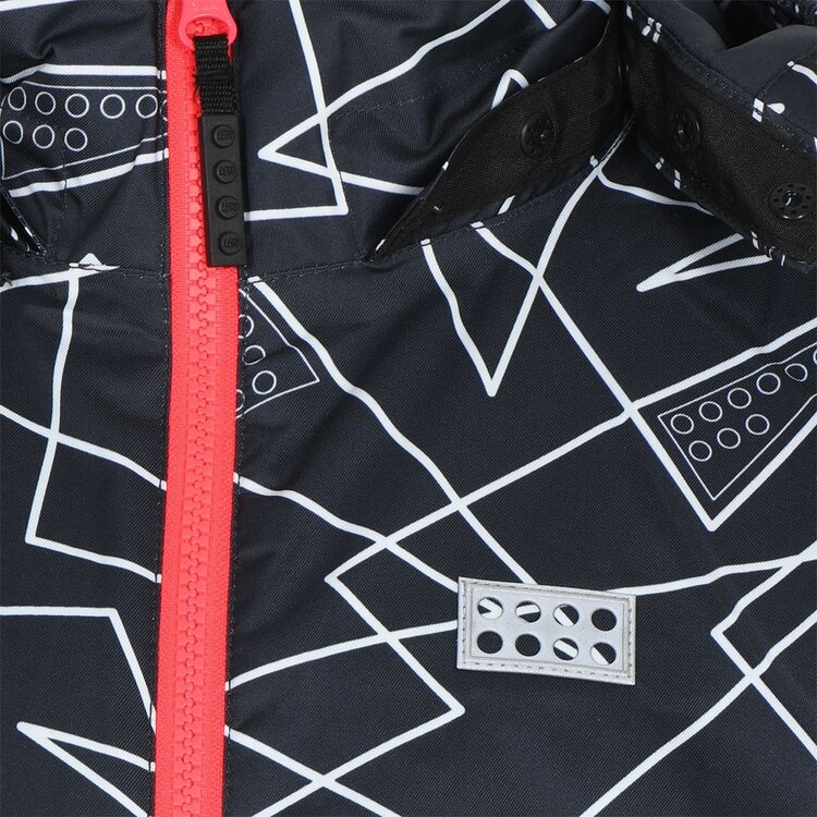 Lego Wear Lego Wear Jodie Jacket Grey Print (Size 6)