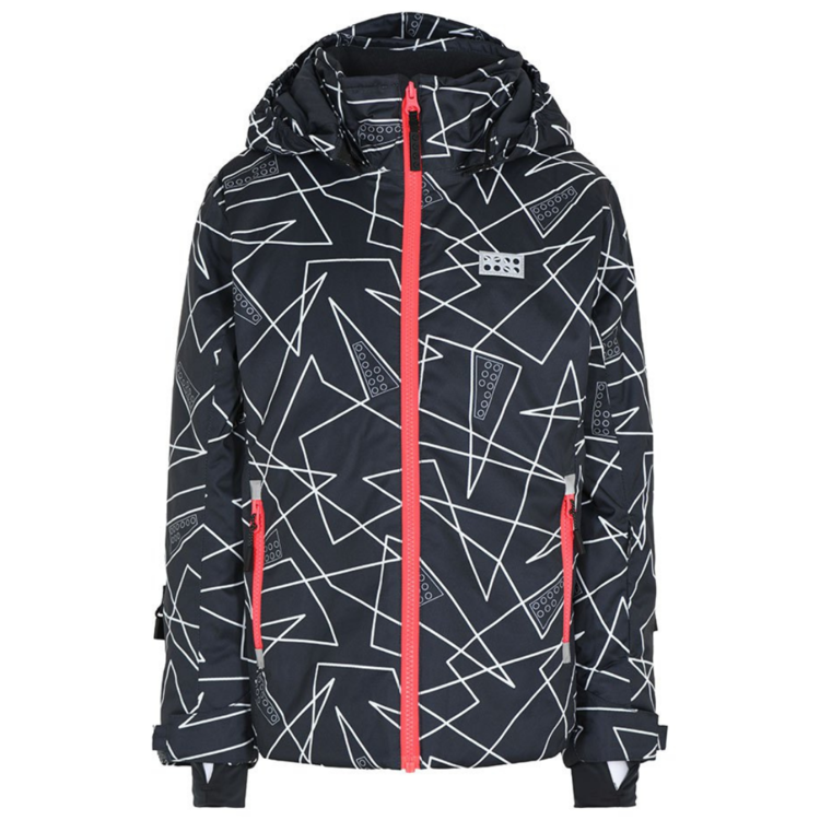 Lego Wear Lego Wear Jodie Jacket Grey Print (Size 6)