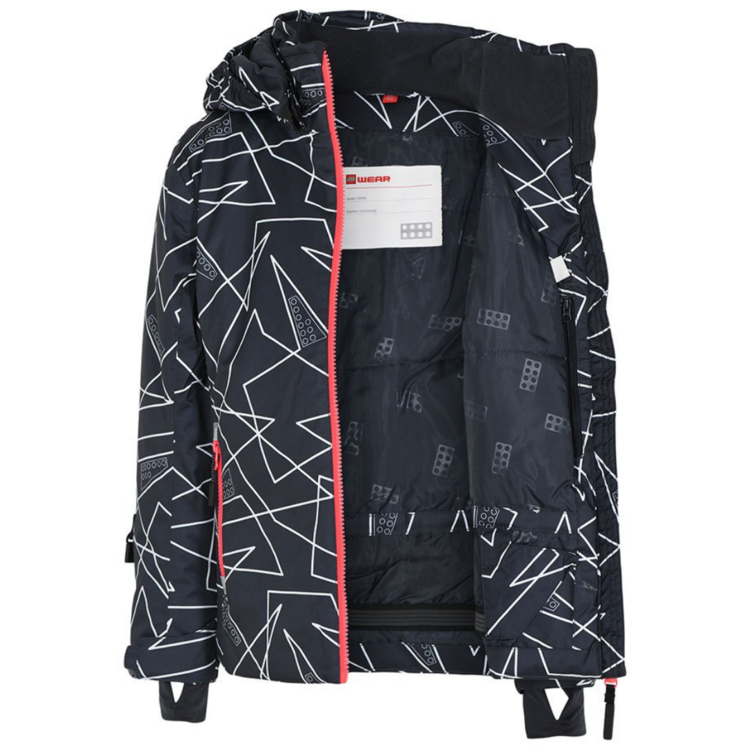 Lego Wear Lego Wear Jodie Jacket Grey Print (Size 6)