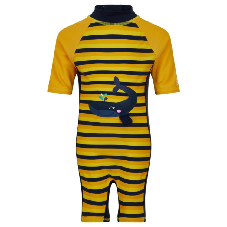 Color Kids Color Kids Swimsuit Yellow Whale