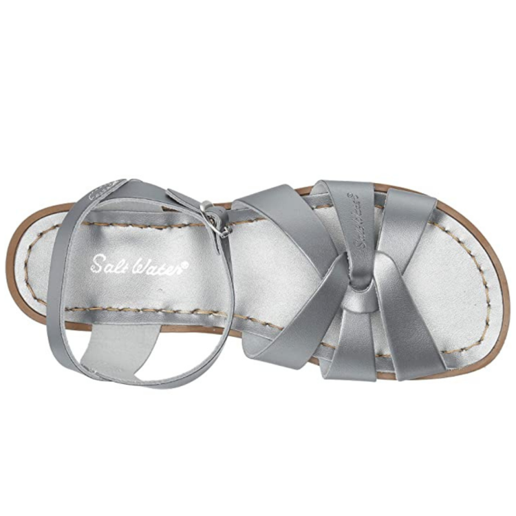 Saltwater Saltwater Ladies Original Sandal Pewter