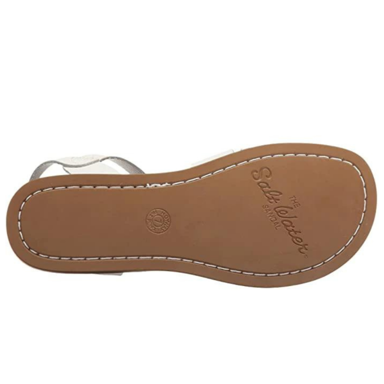 Saltwater Saltwater Ladies Original Sandal Pewter