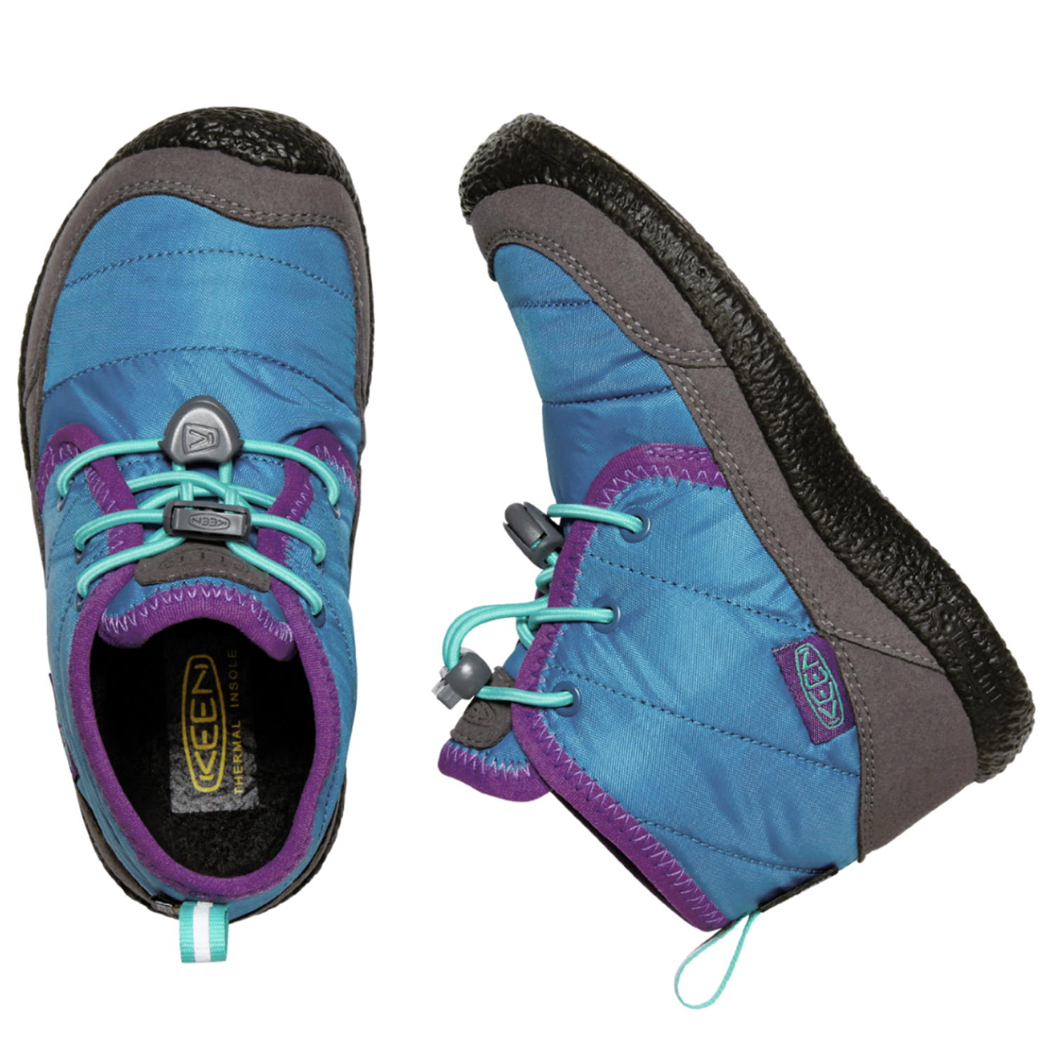 - Blue/Atlantis Laurent Mykonos WP Shoes Kids Keen II Howser Kobbler Chukka in - St Kiddie Canada