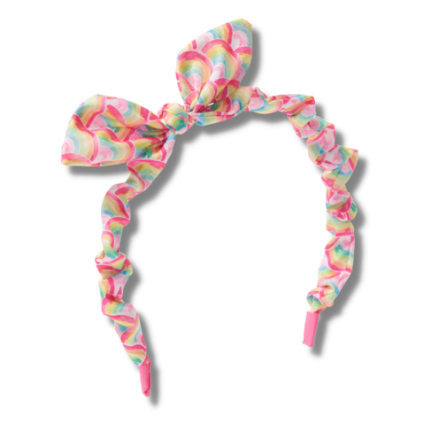 Hatley Pretty Rainbows Bow Headband