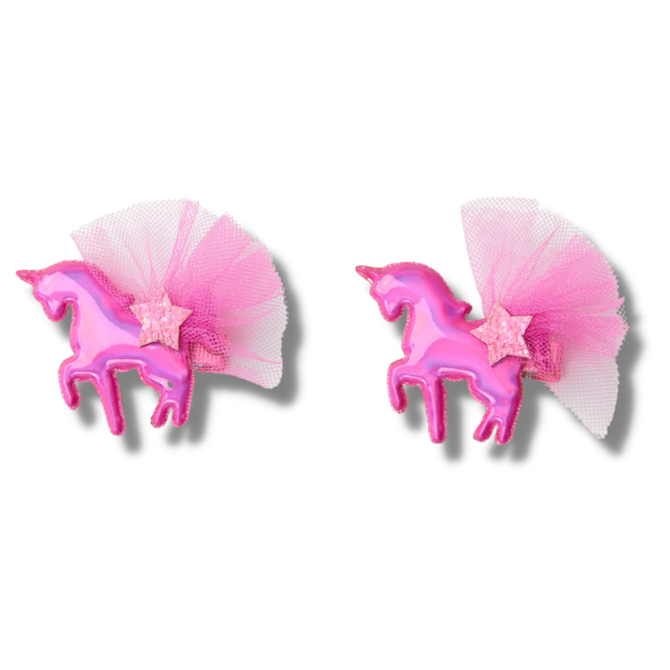 Hatley Hatley Tulle Unicorns Hair Clips
