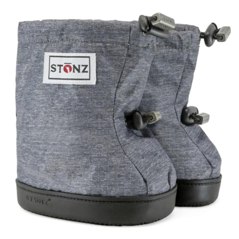 Stonz Toddler Booties Heather Grey
