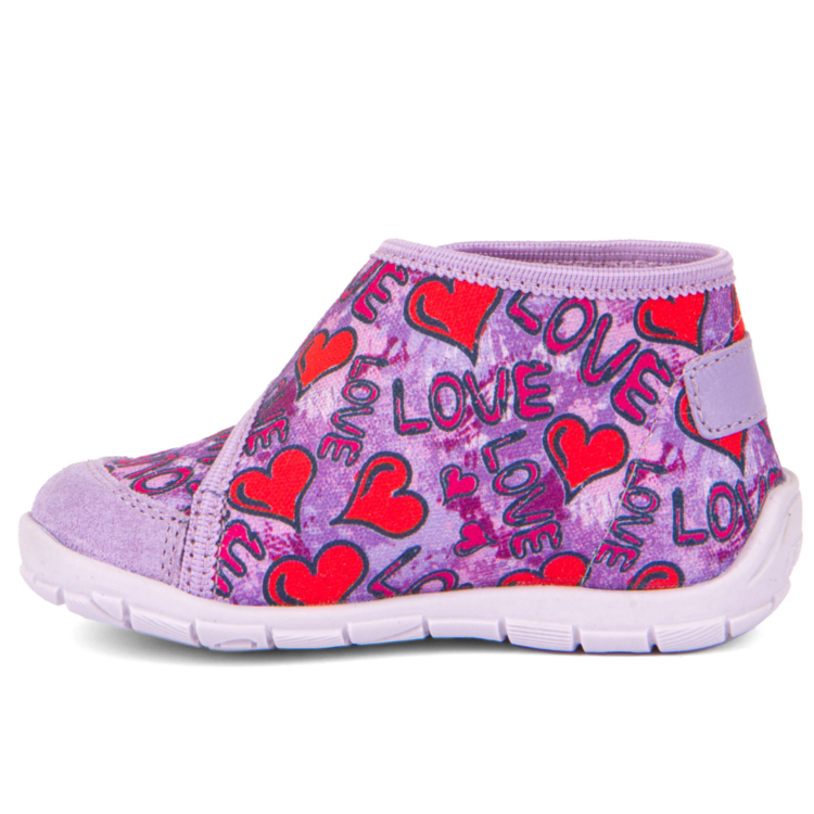 Froddo Froddo Slipper Lilac Hearts