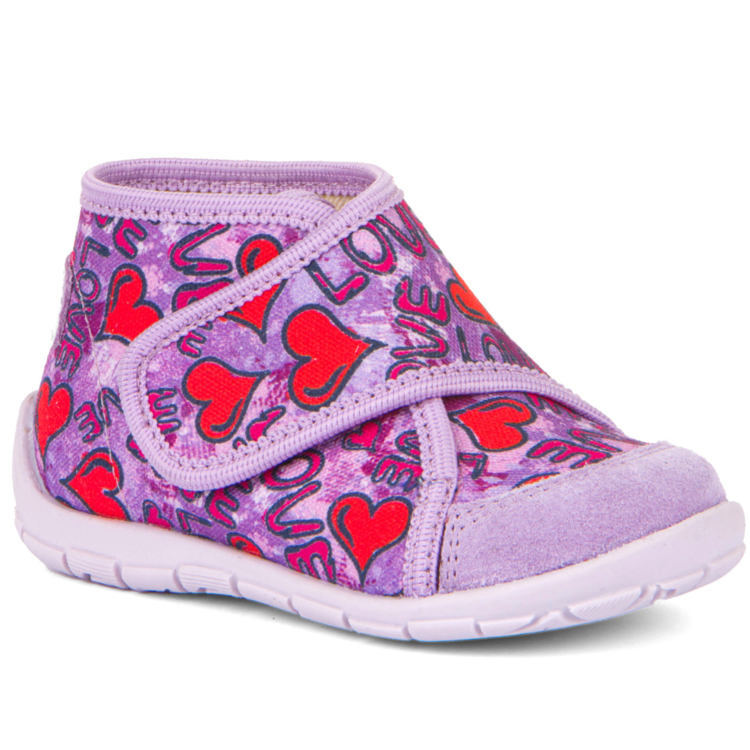 Froddo Froddo Slipper Lilac Hearts
