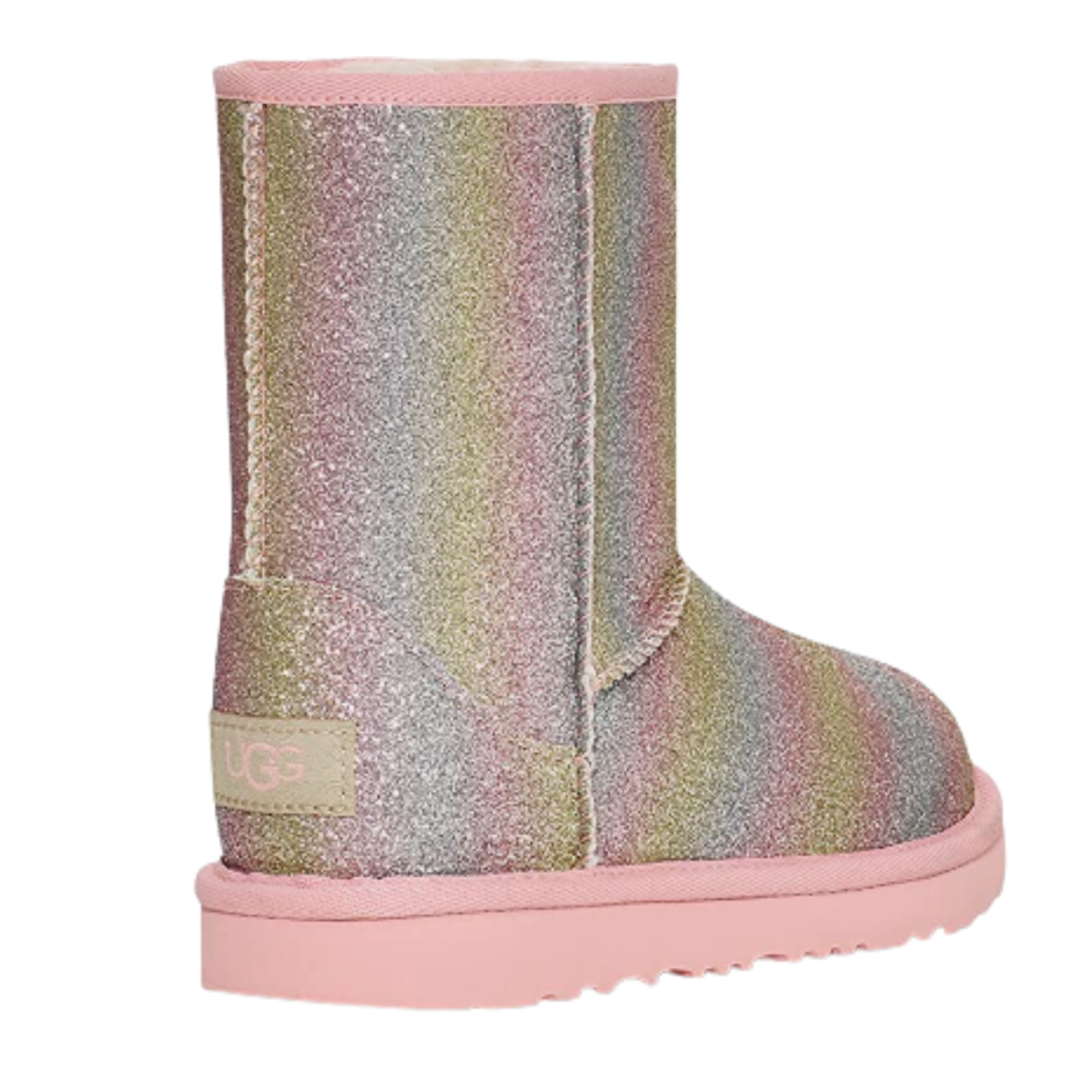 Pink sales metallic uggs