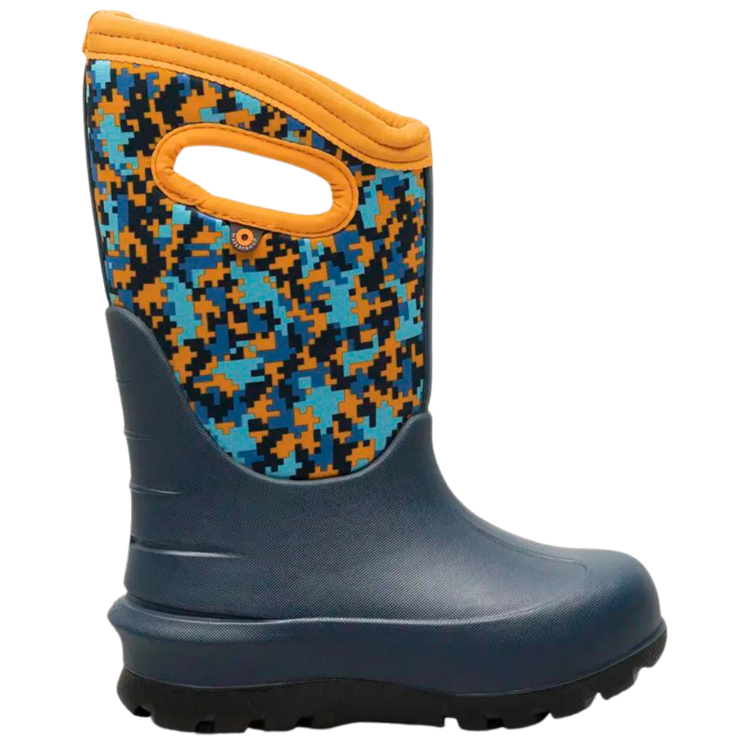 Bogs Bogs Neo-Classic Digital Maze Ink Blue Multi