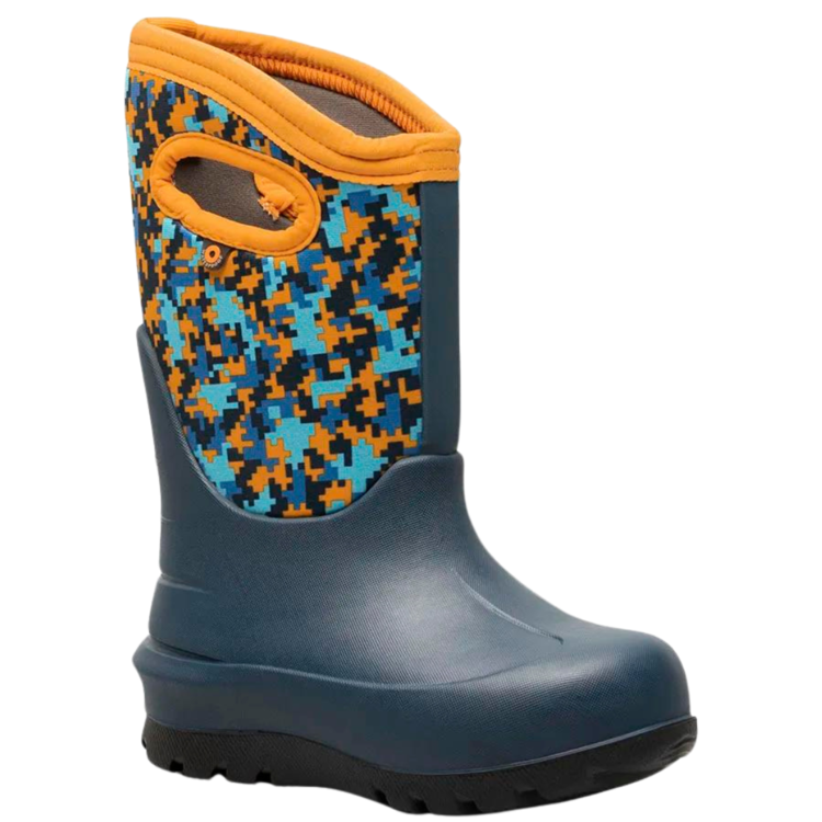 Bogs Bogs Neo-Classic Digital Maze Ink Blue Multi