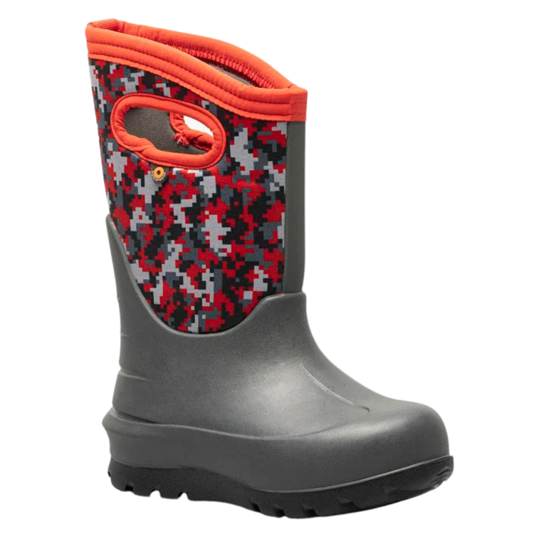 Bogs Bogs Neo-Classic Digital Maze Dk Gray Multi