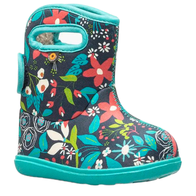 Bogs Bogs Baby Bogs II Cartoon Flower Ink Blue Multi