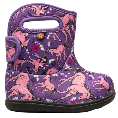 Bogs Baby Bogs II Unicorn Awesome Violet Multi (Toddler 8)