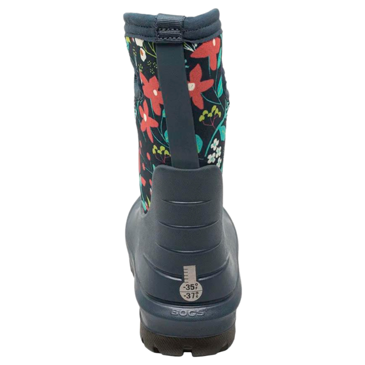 Bogs Bogs Neo-Classic Cartoon Flower Ink Blue Multi