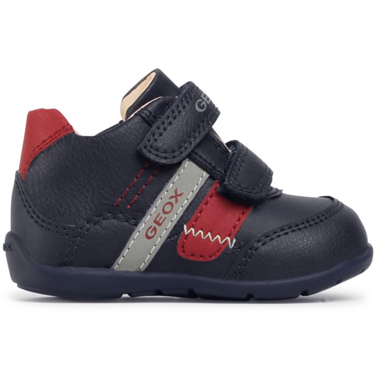 Geox Geox B Elthan Navy/Red