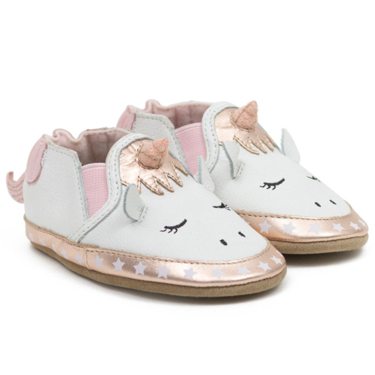 Robeez Robeez Soft Soles Evie White