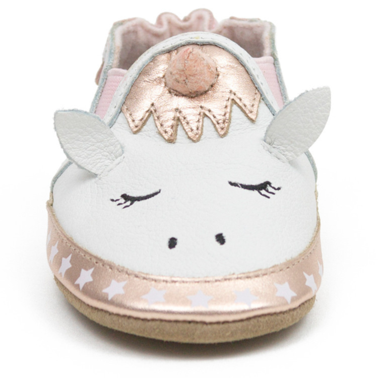 Robeez Robeez Soft Soles Evie White