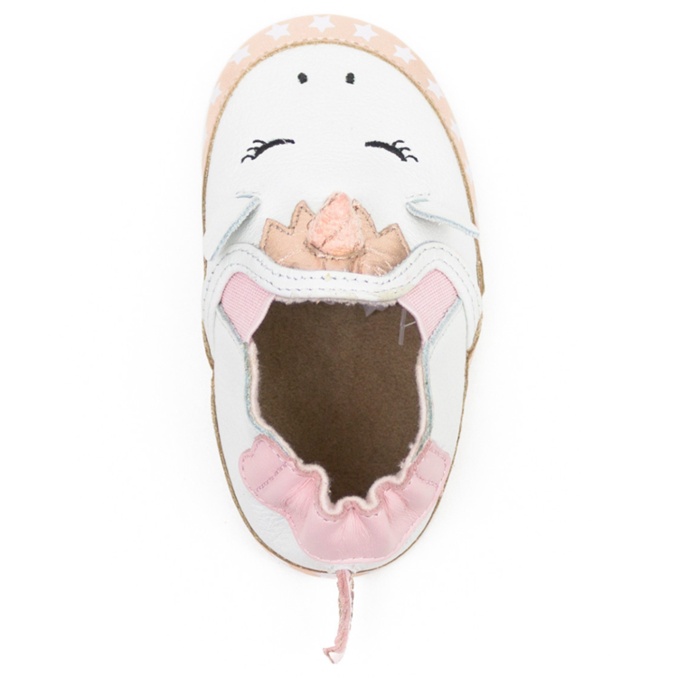 Robeez Robeez Soft Soles Evie White