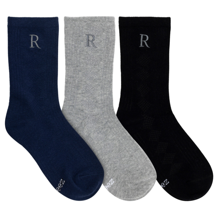 Robeez Robeez Diamond Crew Sock (3PK)