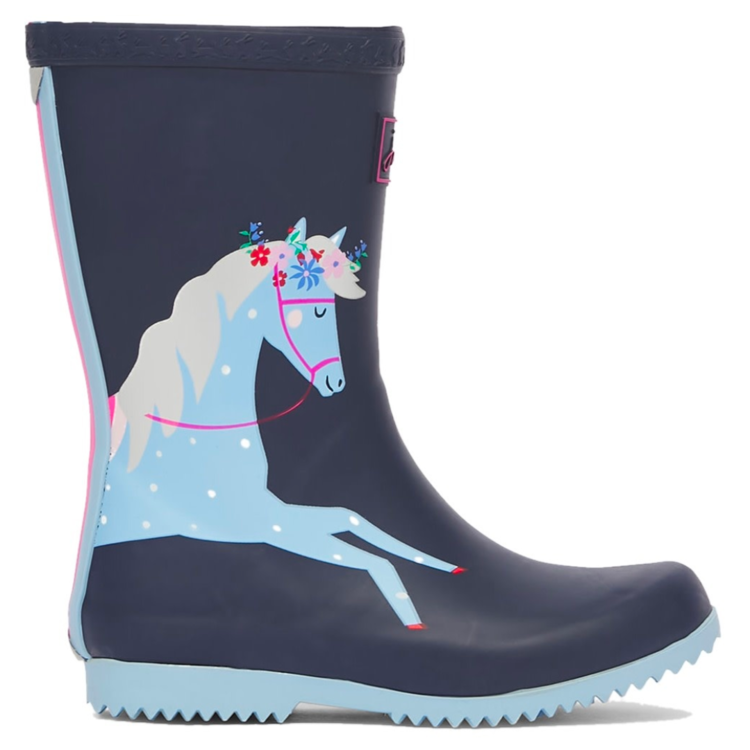Joules Joules Roll Up Navy Horses
