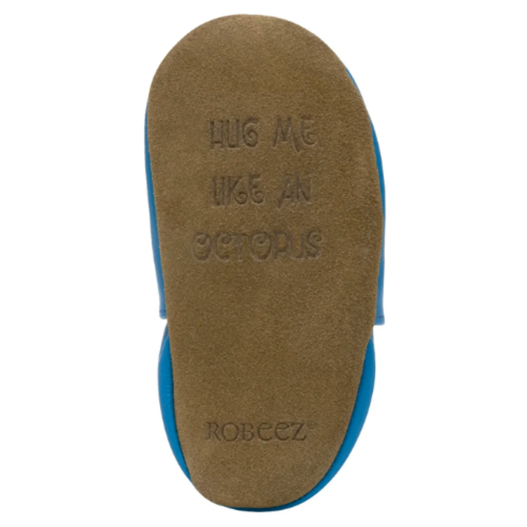 Robeez Robeez Soft Soles Octopus Blue
