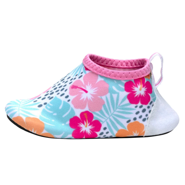 Robeez Robeez Aqua Shoe Tropical Hibiscus