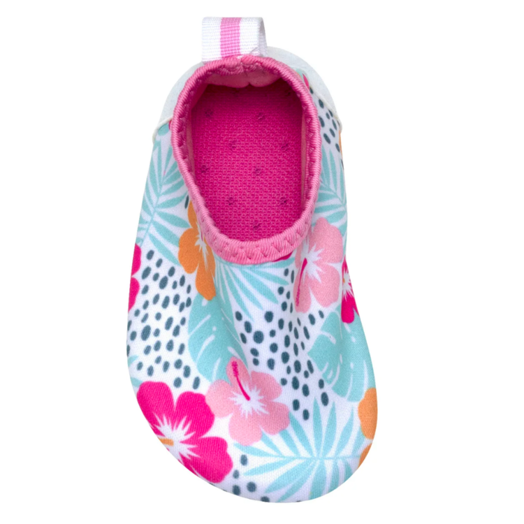 Robeez Robeez Aqua Shoe Tropical Hibiscus