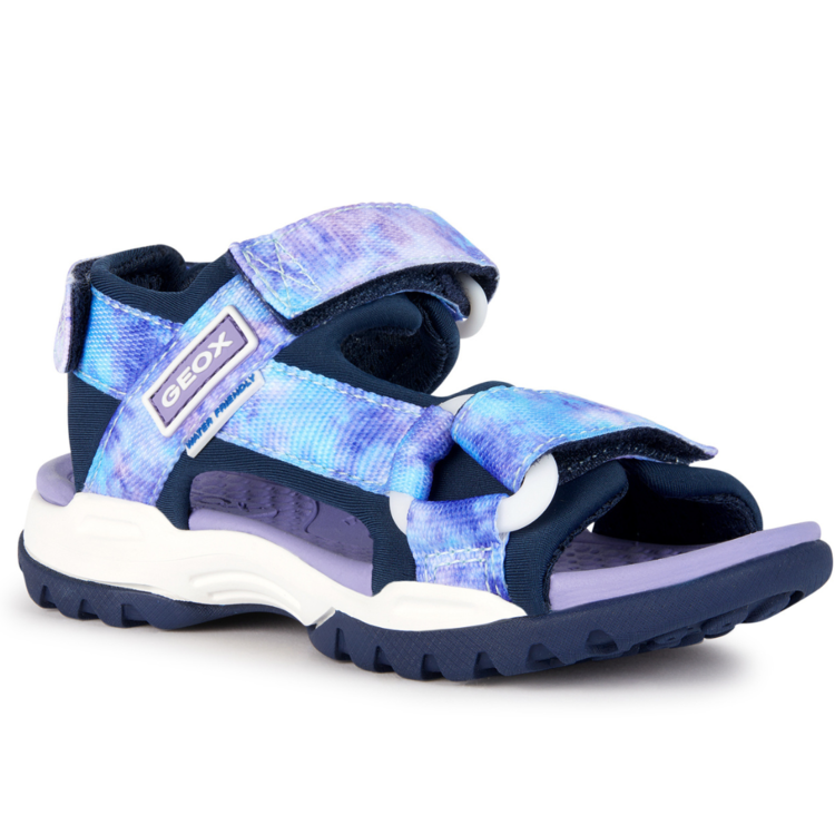 Geox Geox J Borealis (O/T) Navy/Violet