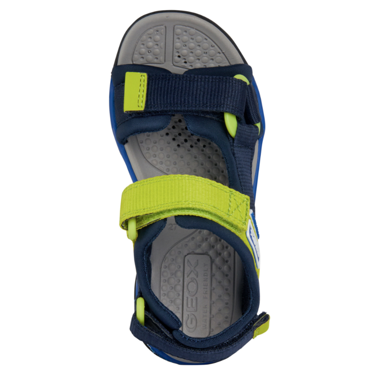 Geox Geox J Borealis (O/T) Navy/Lime