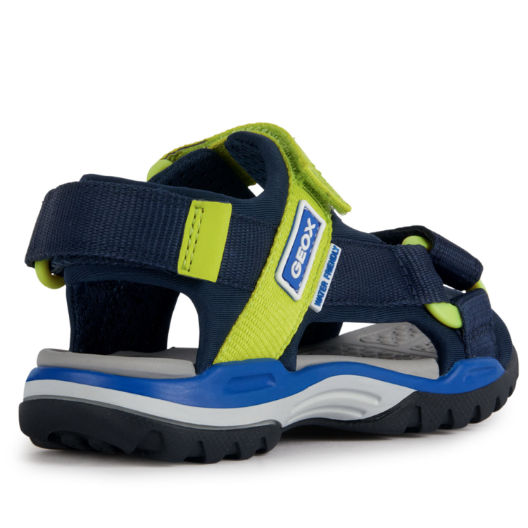 Geox Geox J Borealis (O/T) Navy/Lime