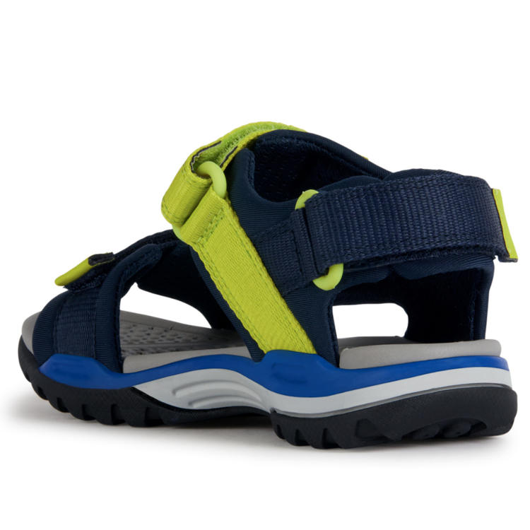Geox Geox J Borealis (O/T) Navy/Lime