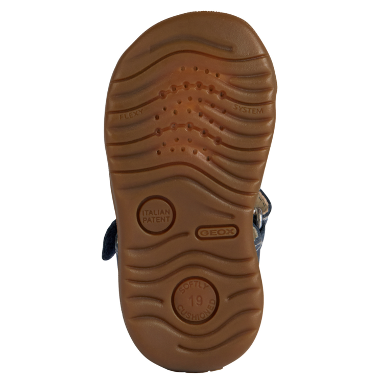 Geox Geox B Macchia Sandal Navy/Dk Yellow