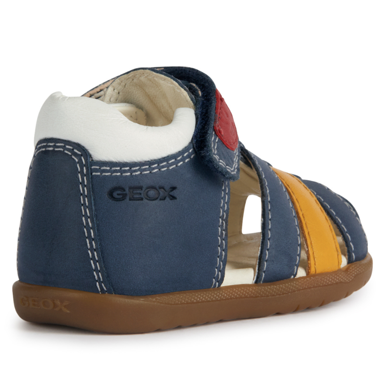 Geox Geox B Macchia Sandal Navy/Dk Yellow