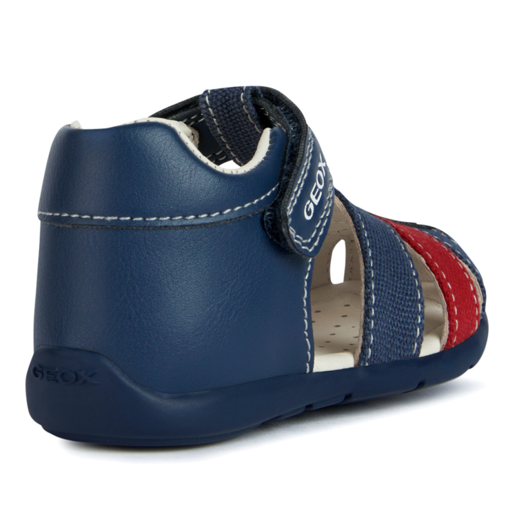 Geox Geox B Elthan Sandal Lt Navy/Red