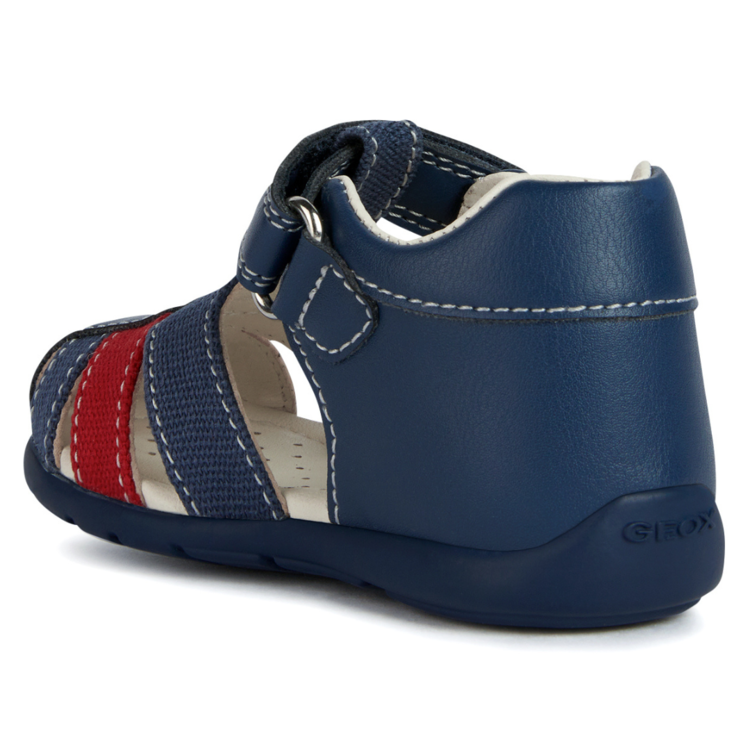 Geox Geox B Elthan Sandal Lt Navy/Red