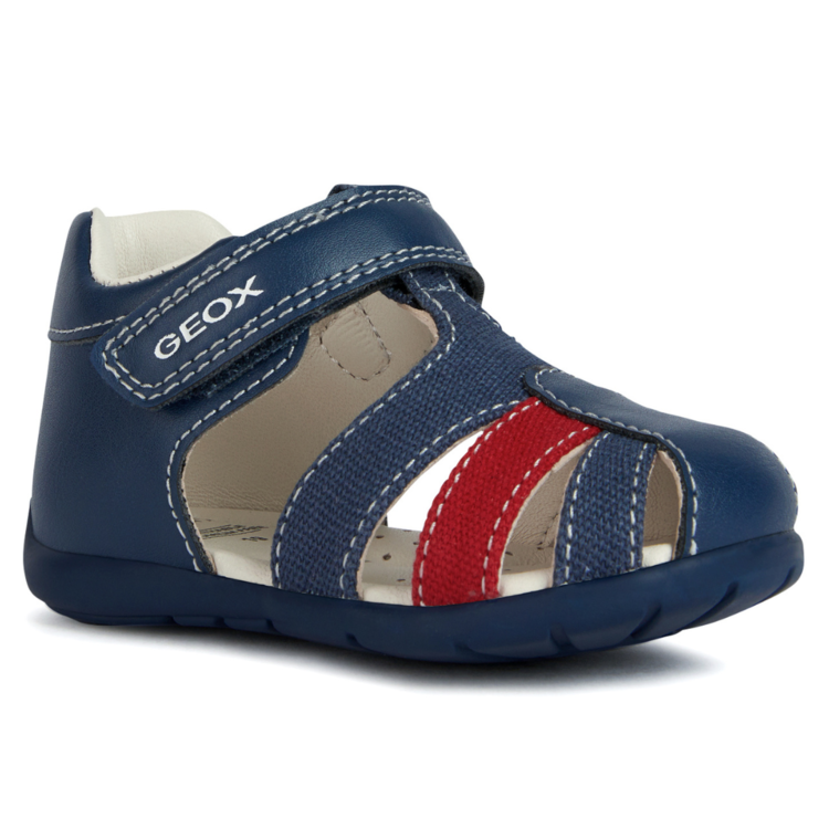 Geox Geox B Elthan Sandal Lt Navy/Red