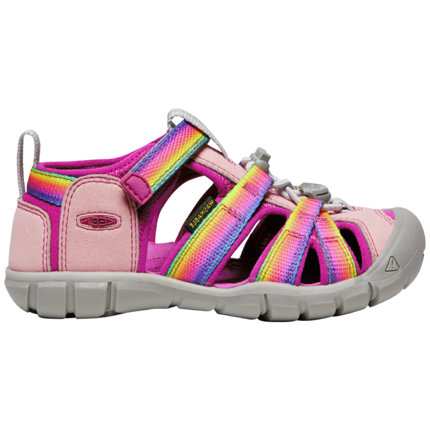 Keen Seacamp II CNX Rainbow/Festival Fuchsia - Kids Shoes in Keen Seacamp II CNX Rainbow/Festival Fuchsia - Kids Shoes in