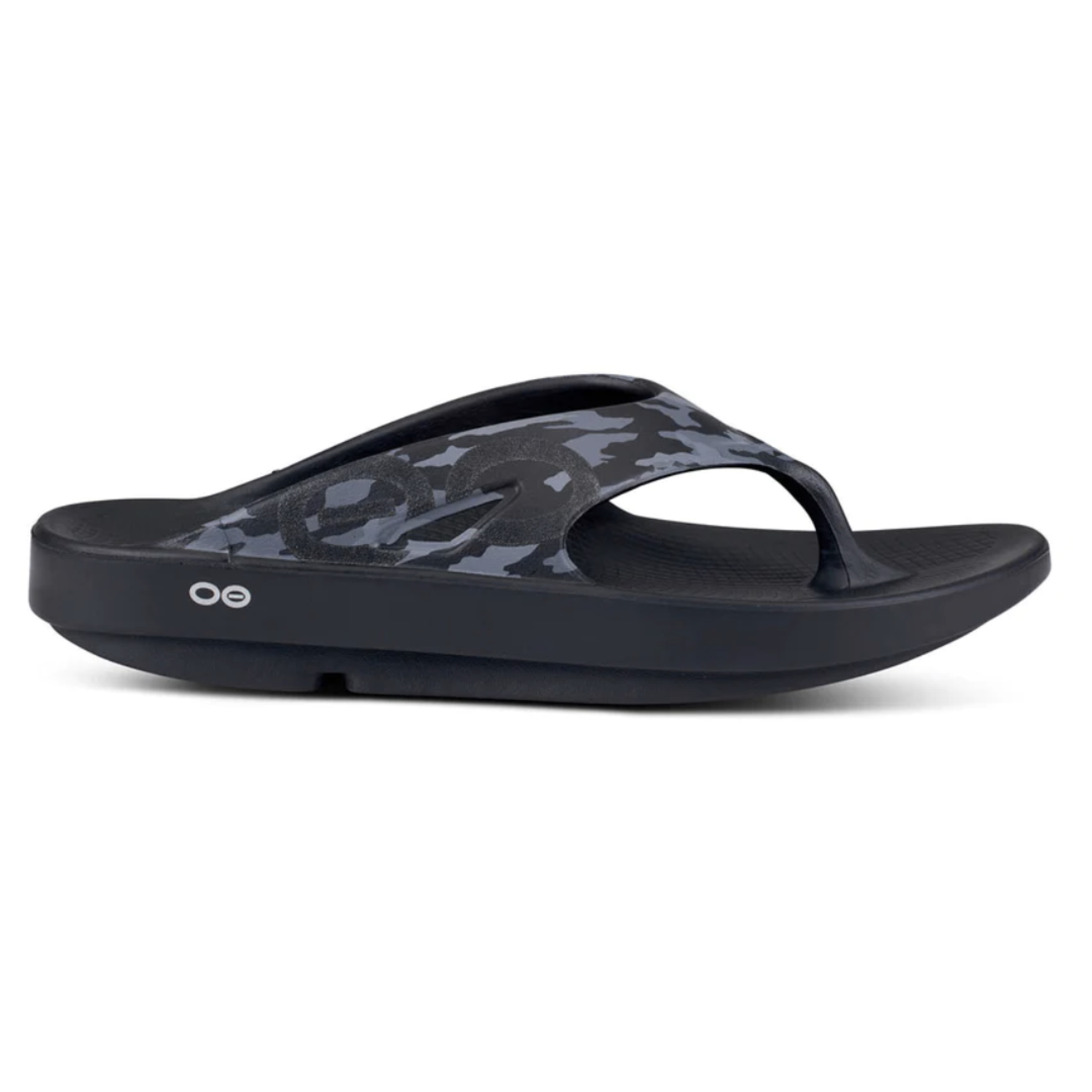 Oofos Ooriginal Sport Black Camo - Mens Shoes in Canada