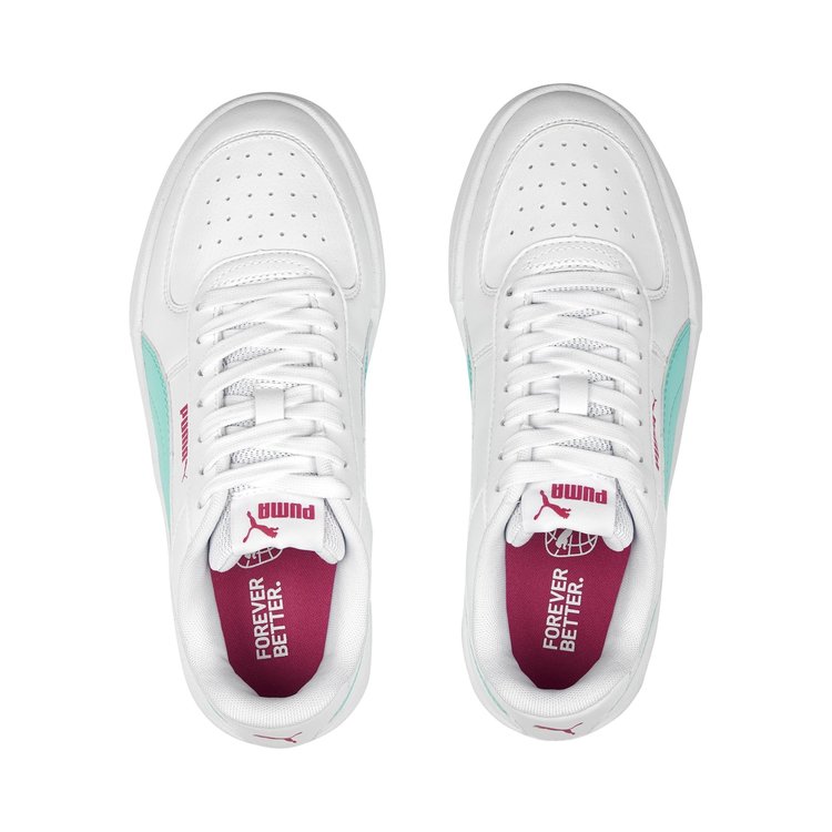 Puma Puma Caven Jr White/Mint/Pink