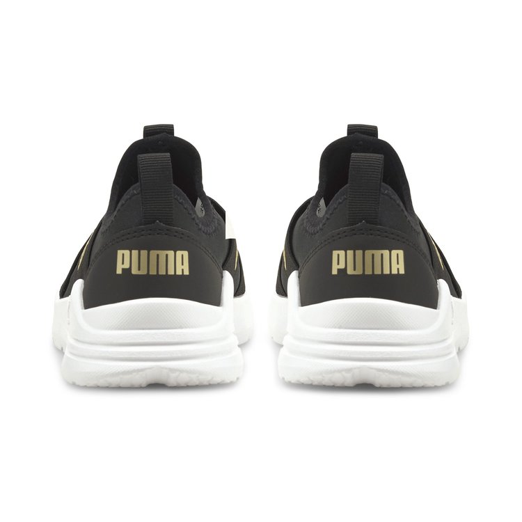 Puma Puma Wired Run Slip On Black/Team Gold