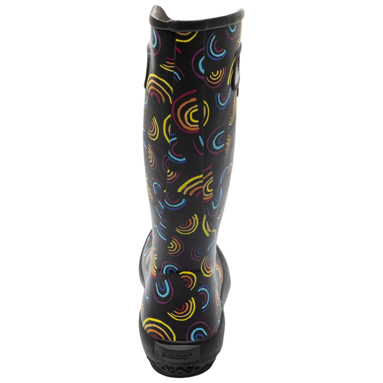 Bogs Bogs W Wild Rainbow Rainboot Black