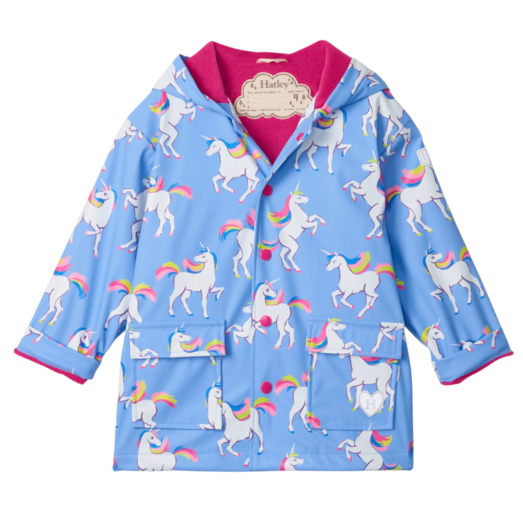 Hatley Hatley Unicorn Sky Dance Rain Coat