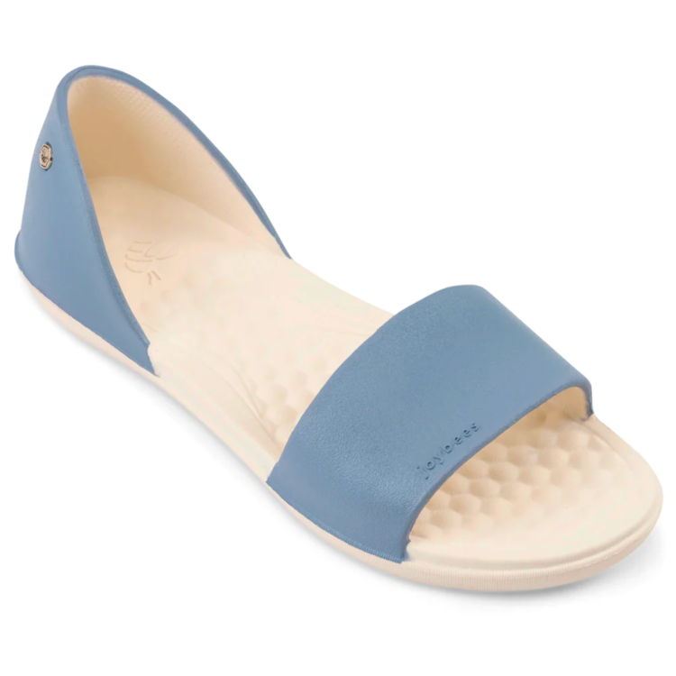 Joybees Joybees Friday Flat Dusty Blue/Bone
