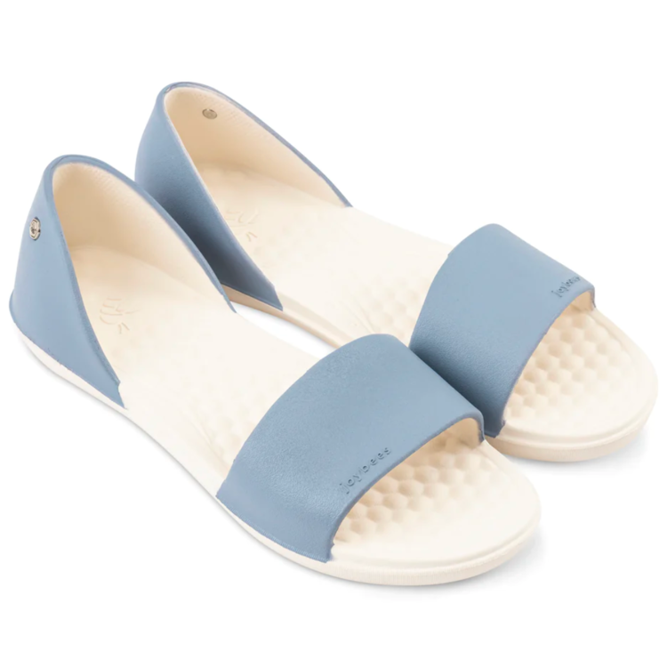 Joybees Joybees Friday Flat Dusty Blue/Bone