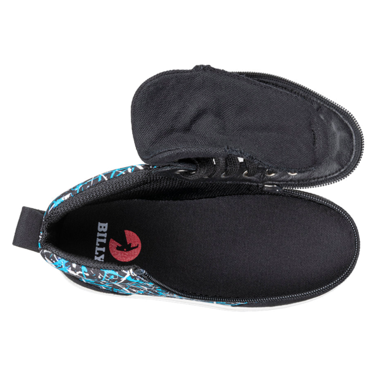 Billy Footwear Billy Classic WDR High Top Black Graffiti