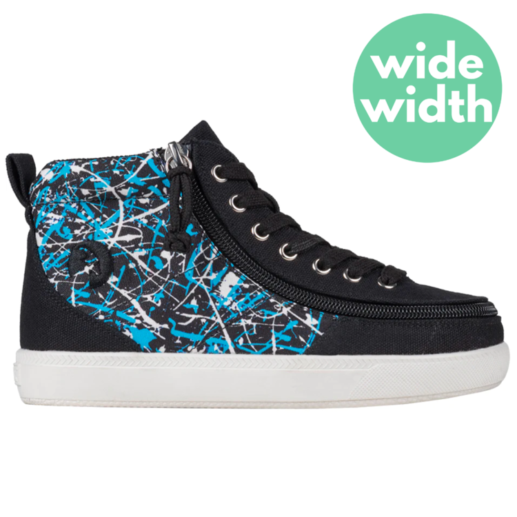 Billy Footwear Billy Classic WDR High Top Black Graffiti