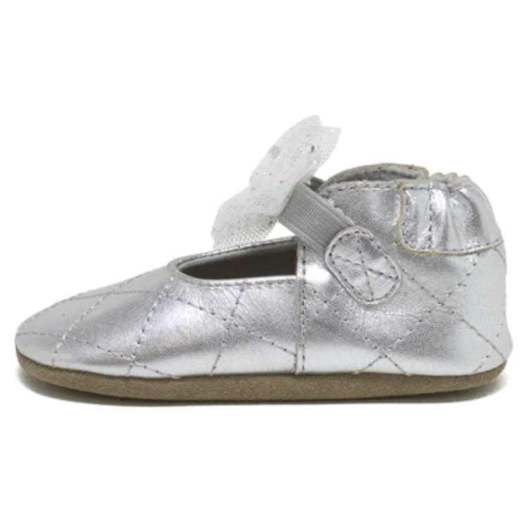 Robeez Robeez Soft Soles Winnie Silver