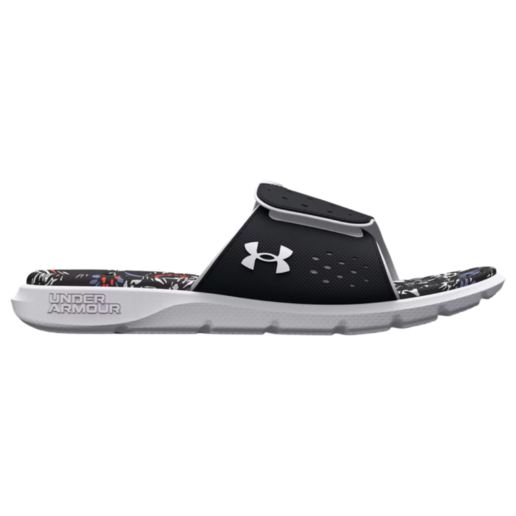 Under Armour Under Armour Ignite 7 Graphic FB Slide Black/White